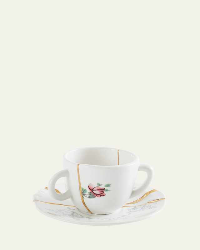 Kintsugi No. 1 Coffee Cup & Saucer